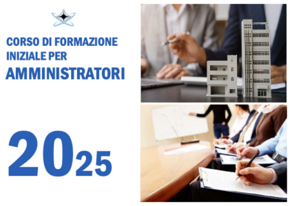 CORSO DI FORMAZIONE INIZIALE PER AMMINISTRATORI 2025